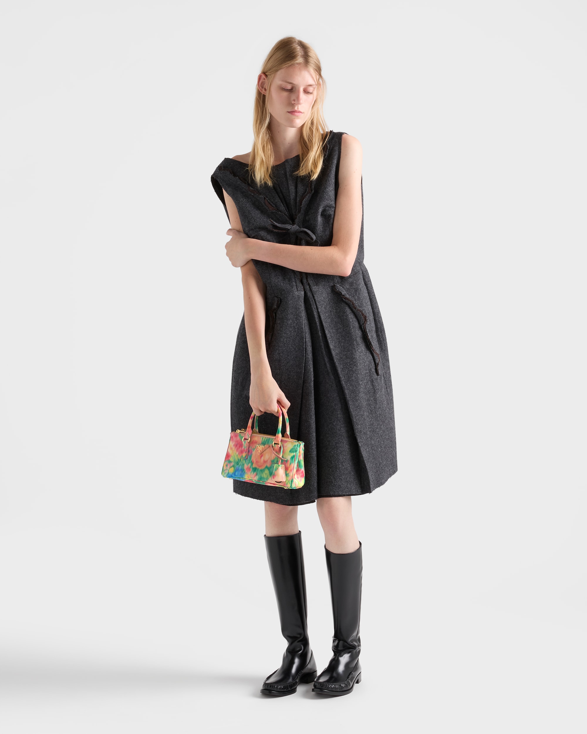 Prada Galleria printed Saffiano leather mini-bag - Image 2